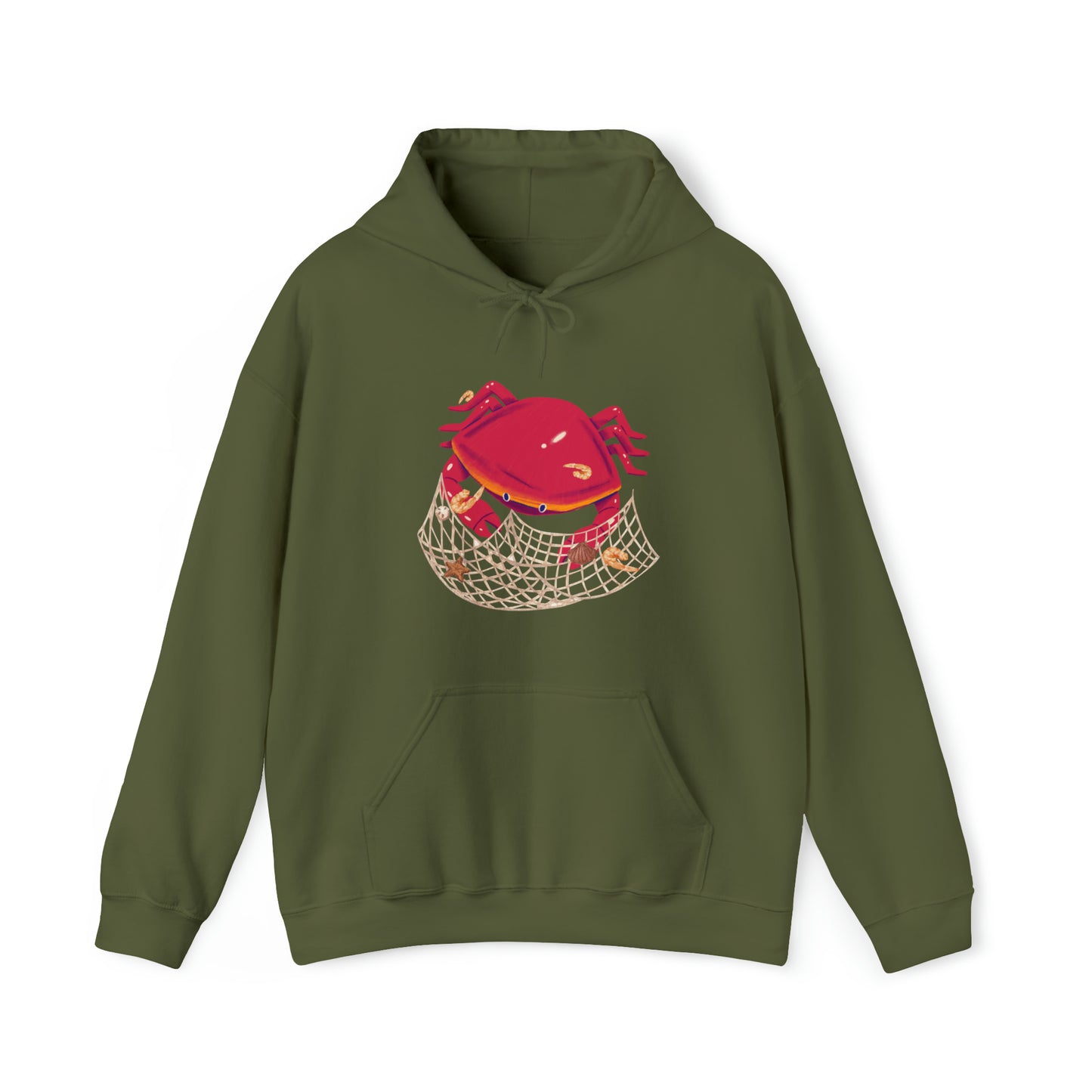 Red Crab Hoodie