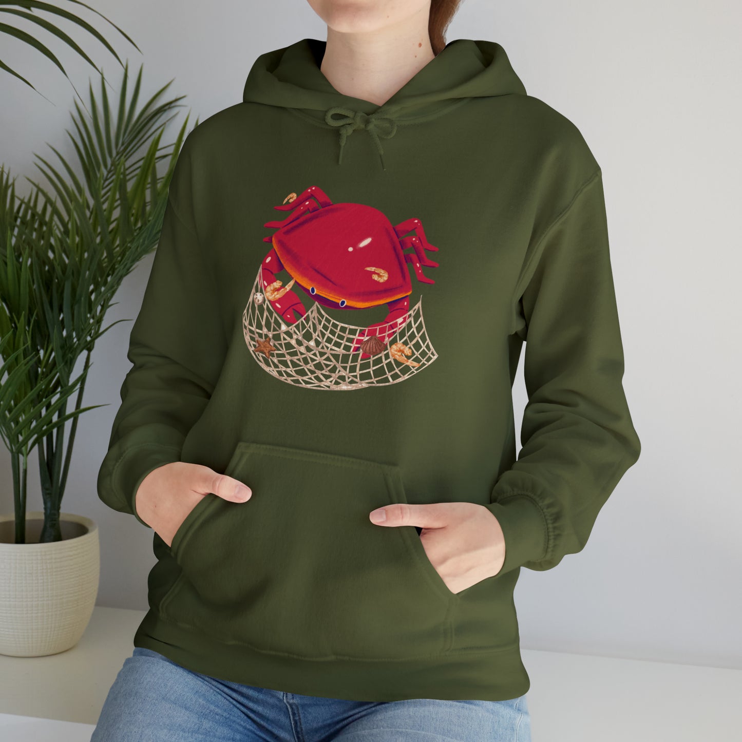 Red Crab Hoodie