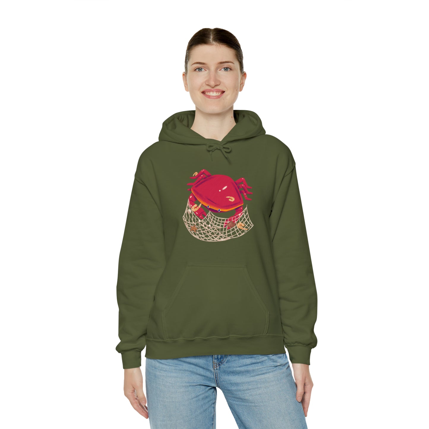 Red Crab Hoodie