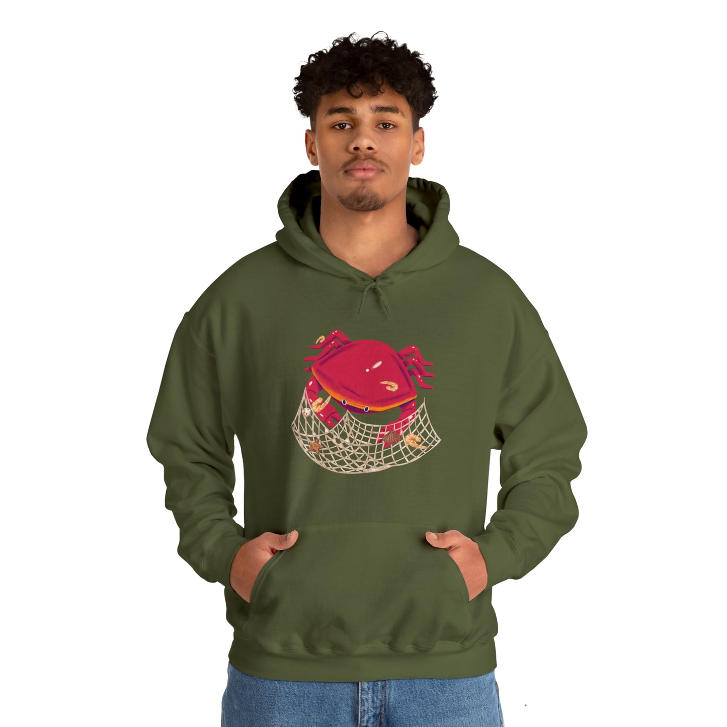 Red Crab Hoodie