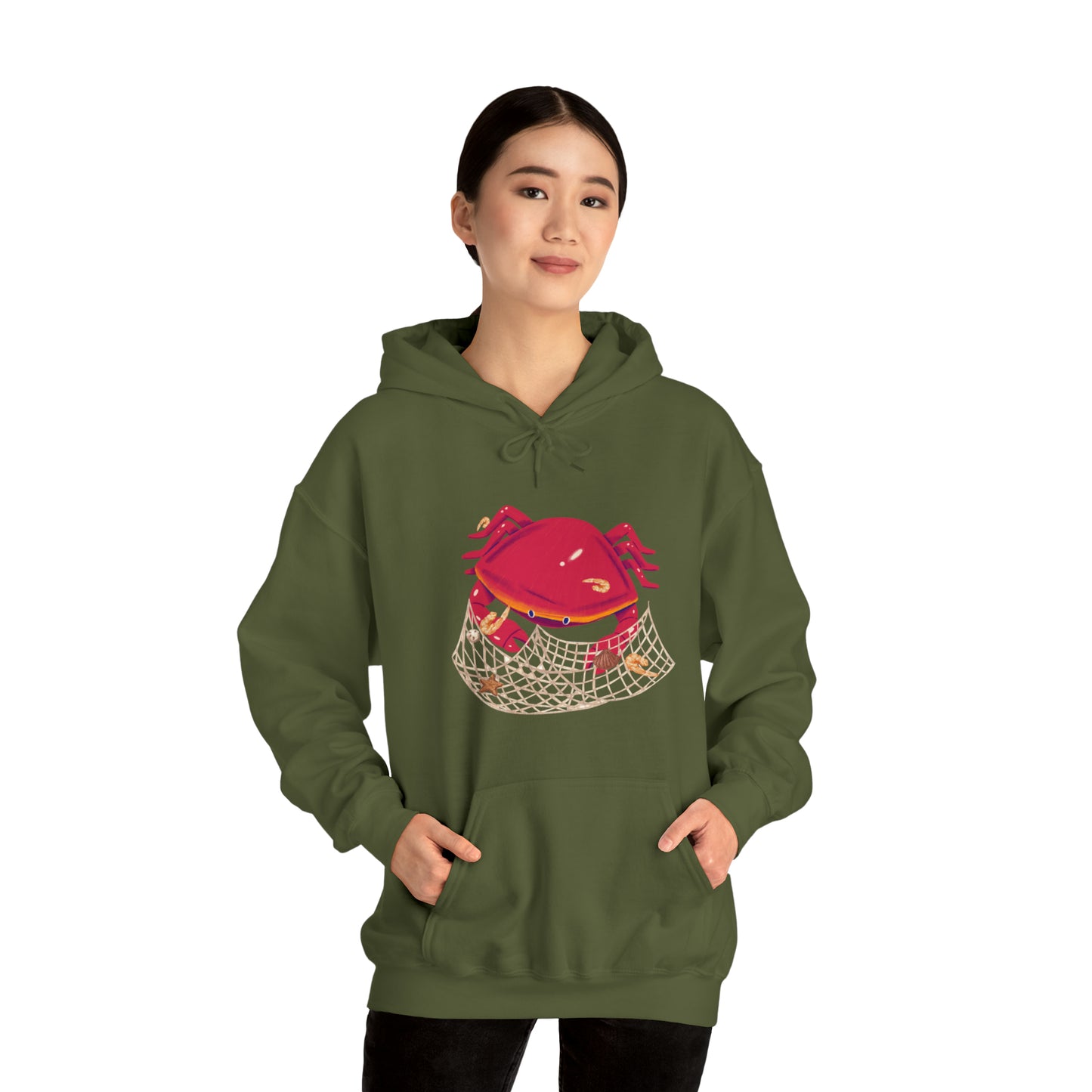 Red Crab Hoodie