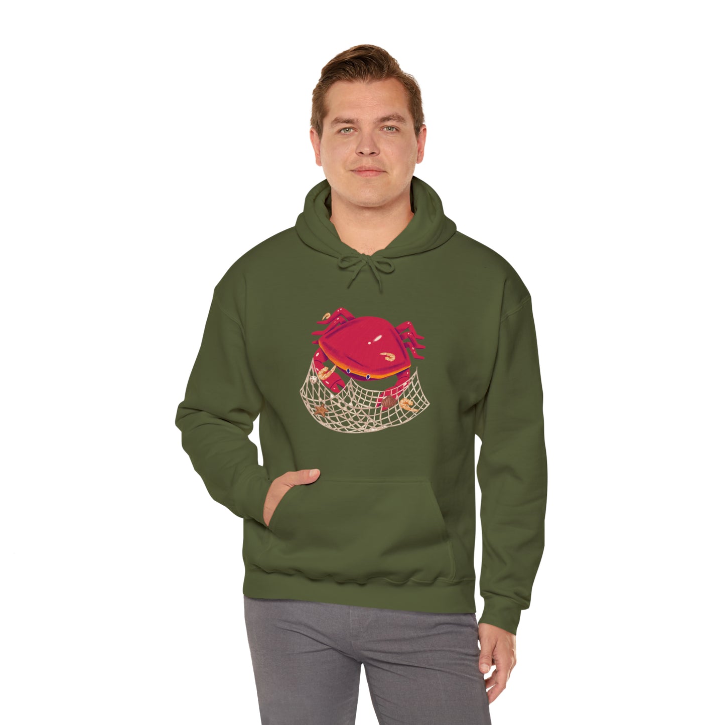 Red Crab Hoodie