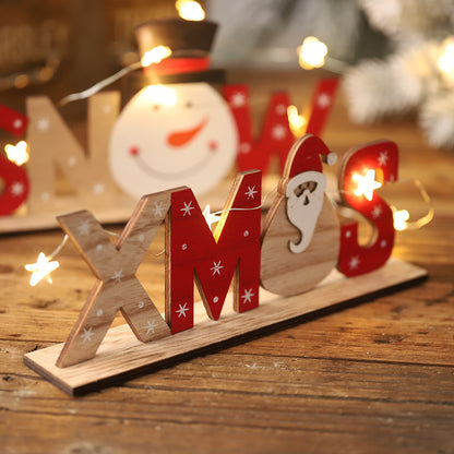 Handmade Christmas Word Signs