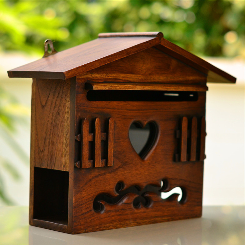 Decorative Wood Mailboxes