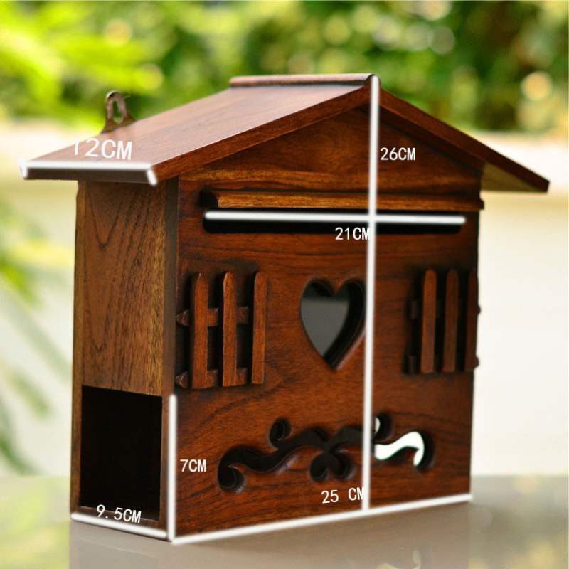 Decorative Wood Mailboxes