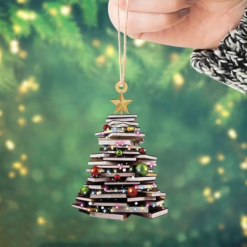 Mini Book Ornaments