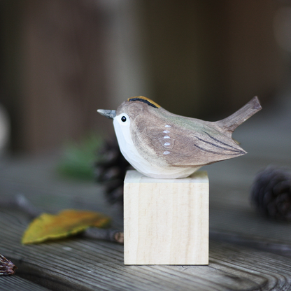 Hand Carved Bird Ornaments