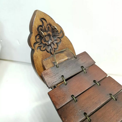 Small Carved Wood Suspension Xylophone