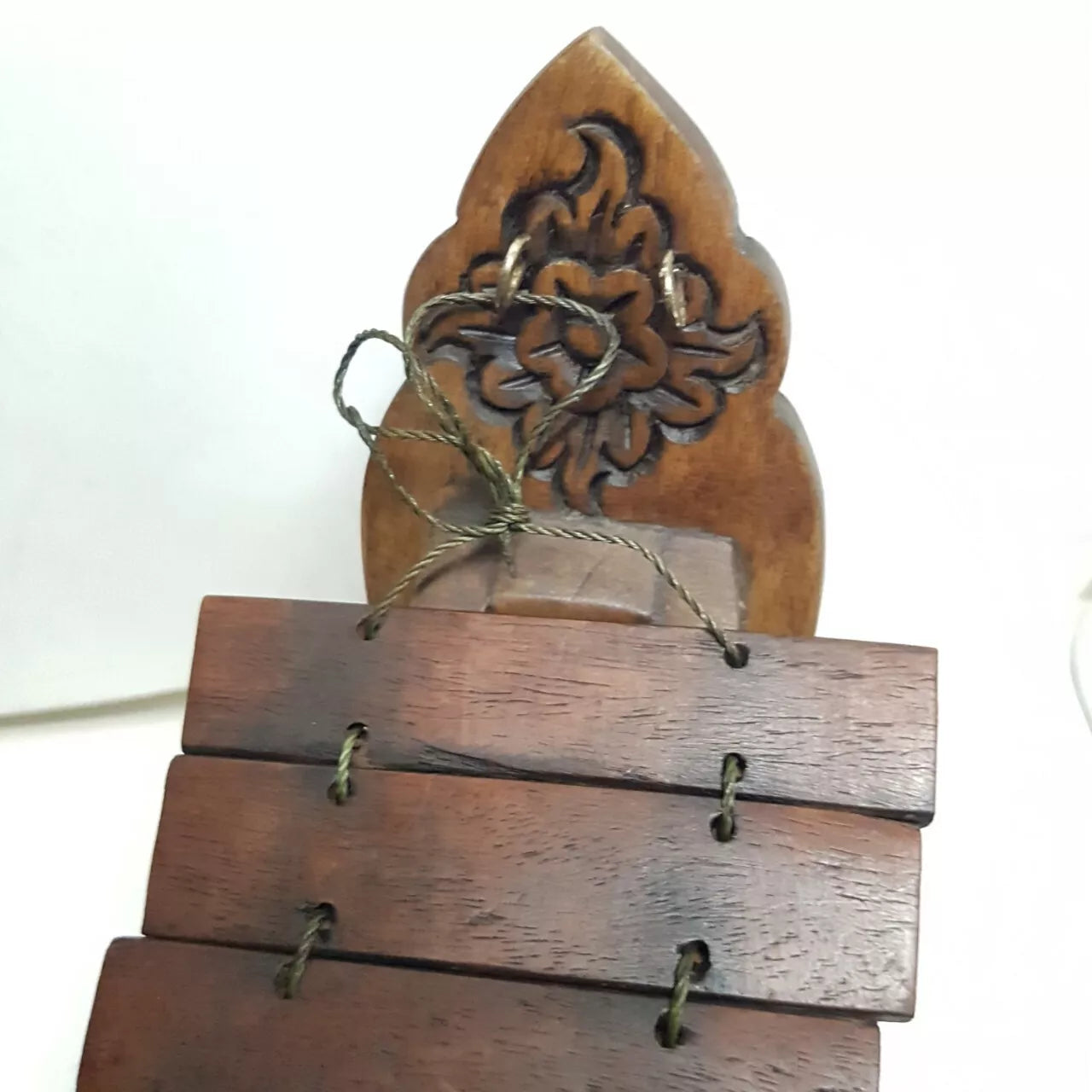 Small Carved Wood Suspension Xylophone