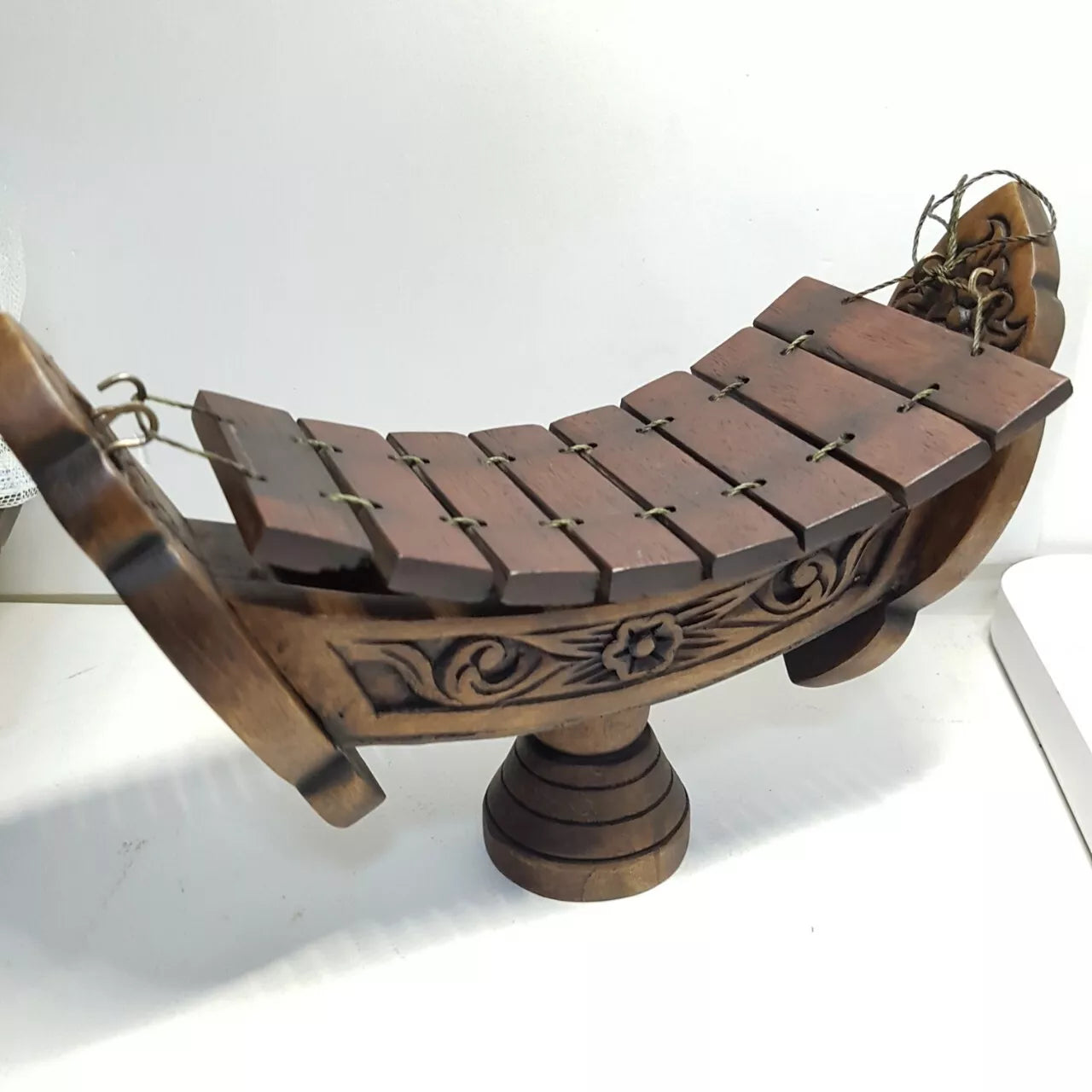 Small Carved Wood Suspension Xylophone